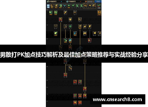 男散打PK加点技巧解析及最佳加点策略推荐与实战经验分享